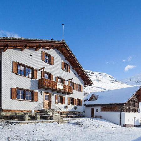 Hotel Gasthaus Alpenrose Juf Zewnętrze zdjęcie