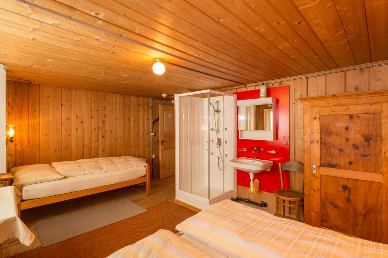 Hotel Gasthaus Alpenrose Juf Zewnętrze zdjęcie