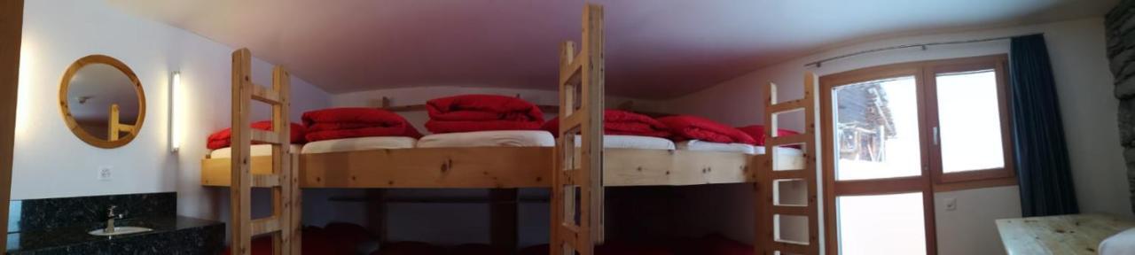 Hotel Gasthaus Alpenrose Juf Zewnętrze zdjęcie